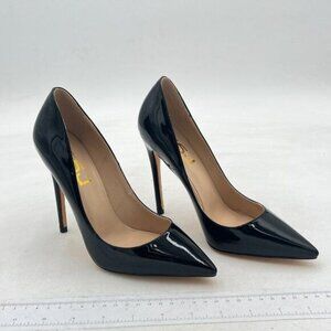 FSJ Women's Pointed Toe Pumps Classic Stiletto High Heel Office Dress Shoes